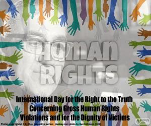 Puzzle Διεθνής Ημέρα για το δικαίωμα στην αλήθεια